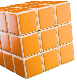 Rubik's cube representing NYN's proven, adaptable platforms