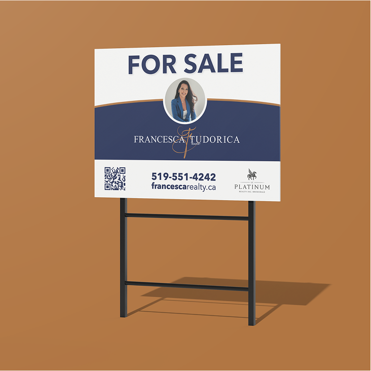 Francesca Tudorica Yard Sign