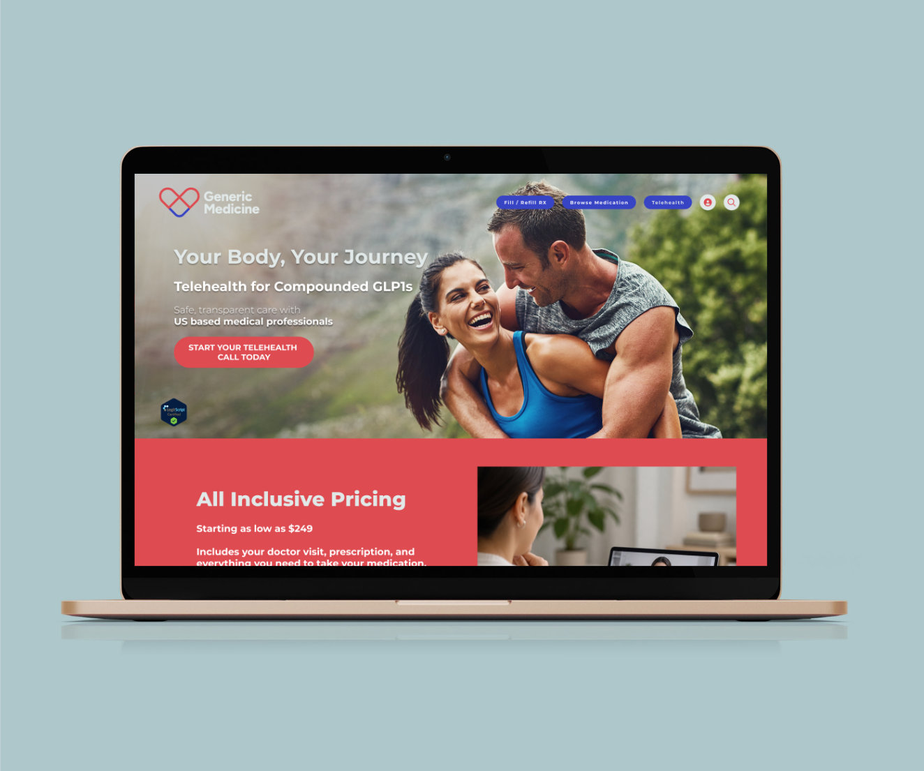 Generic Medicine - Telehealth Page
