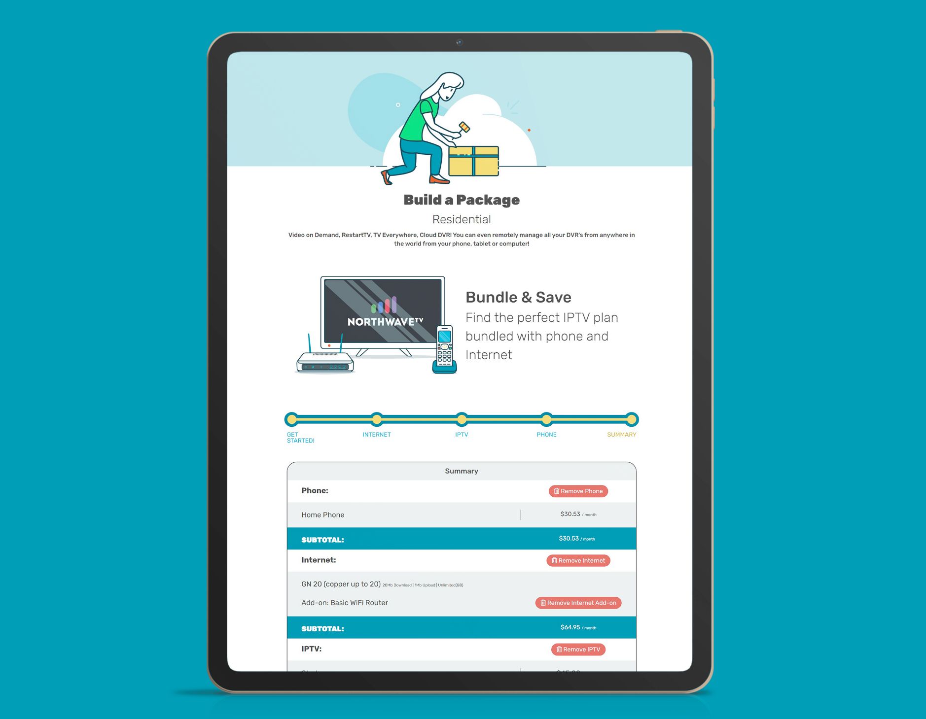 Gosfield North Communications - Build a Package