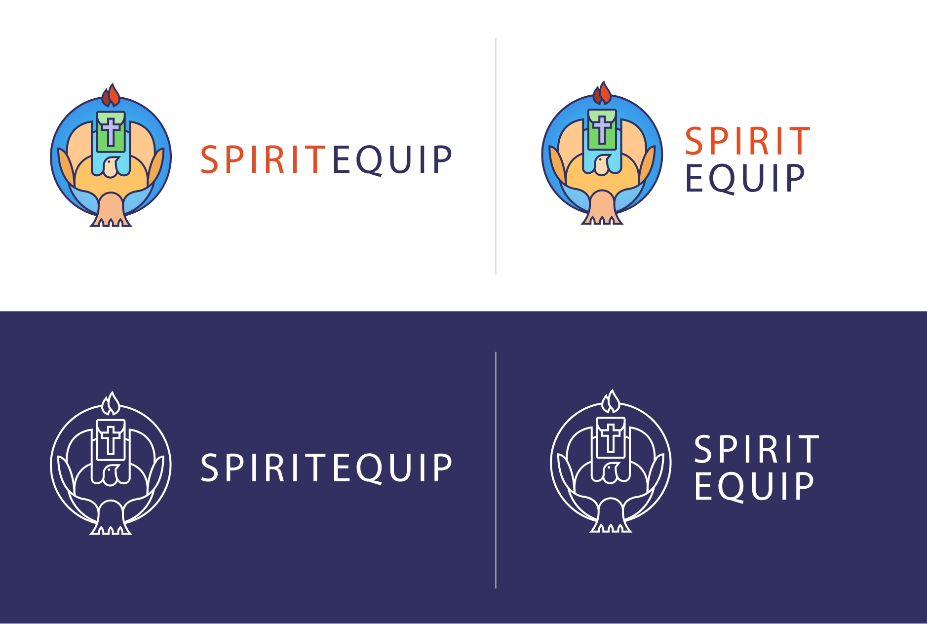 Spirit Equip logo variations